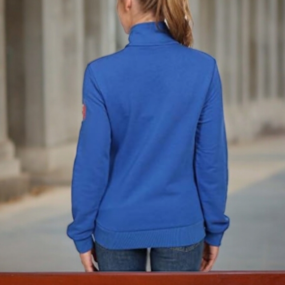 Rare Puma Vintage Italia National Soccer Athletic Track Sweatshirt Jacket - Picture 2 of 13